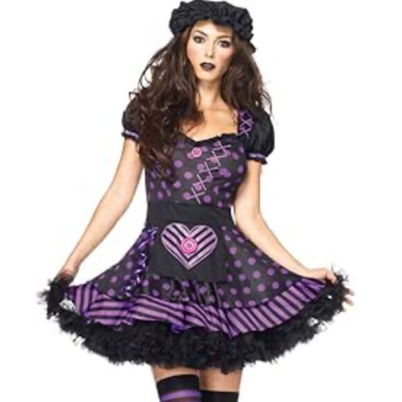 Leg Avenue Dark Dollie 2PC Womens Costume Size: Large - Picture 3 of 7